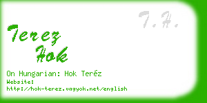 terez hok business card